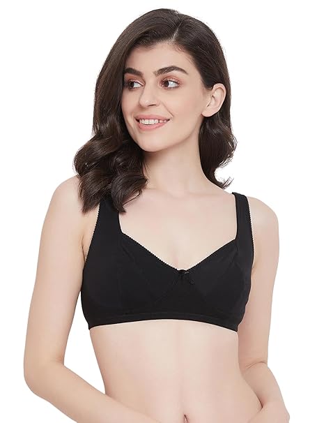 Clovia Women’s Cotton Full-Coverage Bra – Soft Support for Everyday Wear